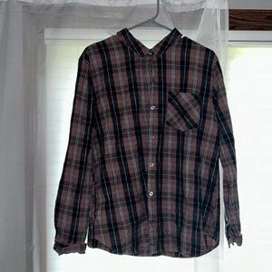 UGG Pink and Black Flannel- Medium